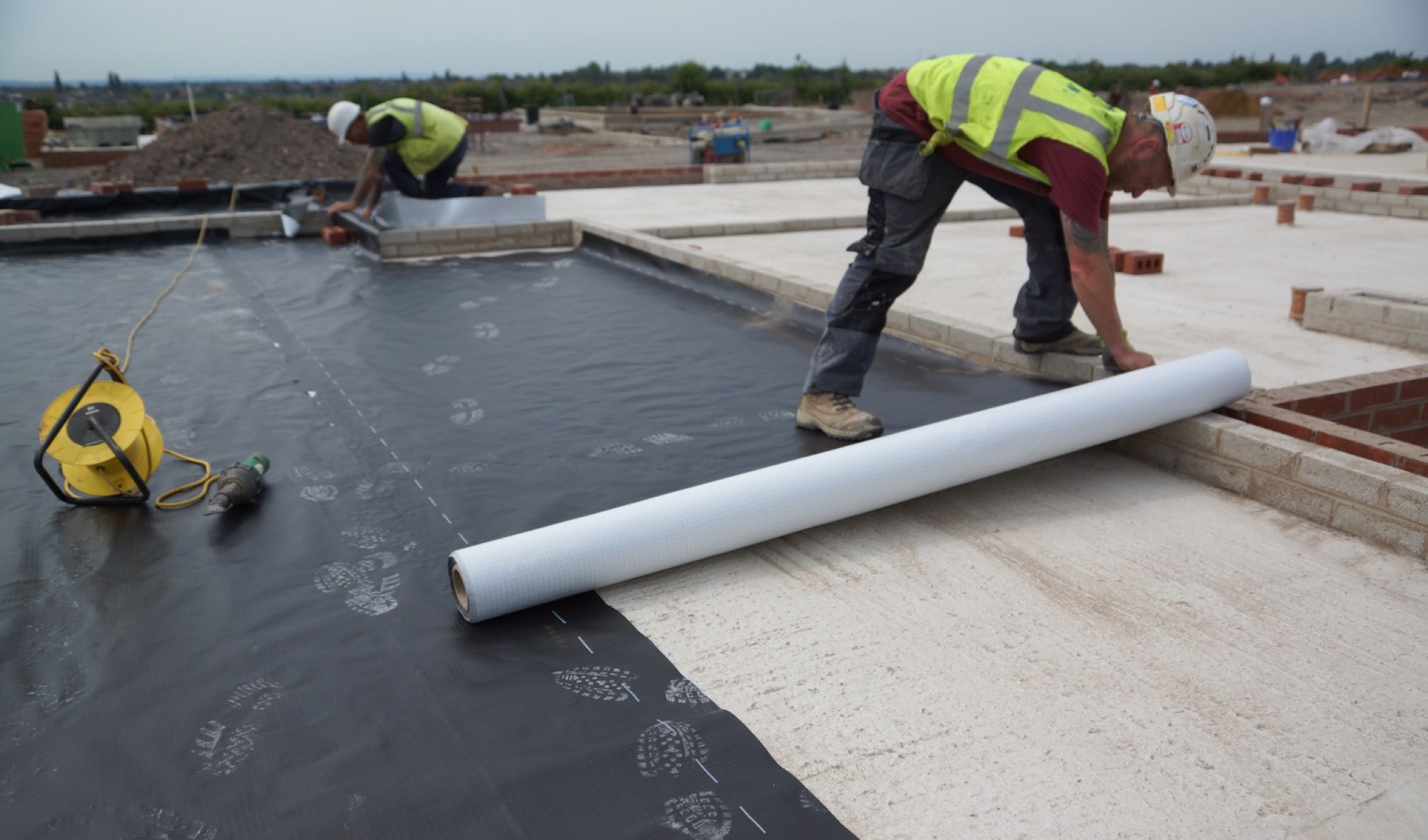 Structural Waterproofing and Ground Gas Protection Membrane Barriers Midlands & UK.